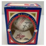 Misc. Sports Collectibles Including Baseball With Signatures