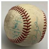 Misc. Sports Collectibles Including Baseball With Signatures