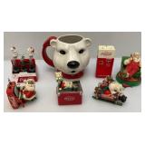 Misc. Vintage Collectible Coca-Cola Collectibles Including Ornaments And Mug