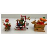 Misc. Collectible Christmas Ornaments Including Emmett Kelly And More