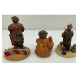 Misc. Collectible Christmas Ornaments Including Emmett Kelly And More