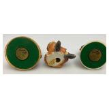 Misc. Collectible Christmas Ornaments Including Emmett Kelly And More