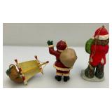 Misc. Collectible Christmas Ornaments Including Emmett Kelly And More