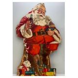 Very Old Coca-Cola Santa Claus Store Display