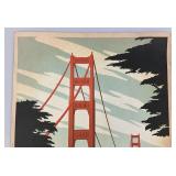 18" x 24" SAN FRANCISCO Golden gate Bridge Poster
