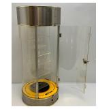 Vintage 27" x 12" NIKON Camera Rotating Display Case (Needs Work) Would Be Great For Redline Hot Wheels