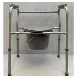 Brand New Lumex Brand Three In One Steel Commode With Adjustable Legs