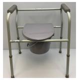 Brand New Lumex Brand Three In One Steel Commode With Adjustable Legs