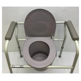Brand New Lumex Brand Three In One Steel Commode With Adjustable Legs