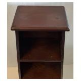Vintage Obelisk Etagere Three Tier Shelf With Drawer 53" T x 21" L x 13" W