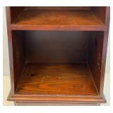 Vintage Obelisk Etagere Three Tier Shelf With Drawer 53" T x 21" L x 13" W