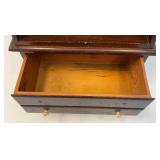 Vintage Obelisk Etagere Three Tier Shelf With Drawer 53" T x 21" L x 13" W