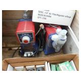 Crate #7 Delaval Parts, Walchem Metering Pumps