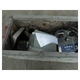 Crate #8 Assorted Gear Boxes, Delaval Instamix