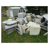 Assorted Pontoon Helms & Seat Bases