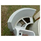 Assorted Pontoon Helms & Seat Bases