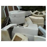 Assorted Pontoon Helms & Seat Bases