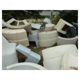 Assorted Pontoon Helms & Seat Bases