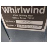 Whirlwind Model 1000 LF Upcut Saw, ...