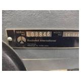 Rockwell Model 14RAS 12" Radial Arm...