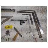 Squares, Protractors, & Level...