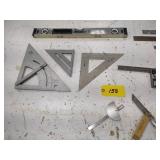 Squares, Protractors, & Level...