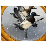 Set of 2 Wooden Wildlife Themed Decorative Plaques