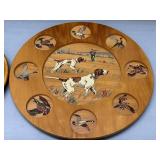 Set of 2 Wooden Wildlife Themed Decorative Plaques