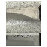 Pair of Cutco 1721 Paring Knives with Black Handles