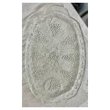 Glass Serving Platter and Candlestick Collection