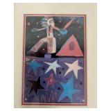 Framed Native American Art Prints by George Littlechild and Carlos Wisdom Pena