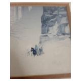 Set of 3 Framed Michael Atkinson Western Prints