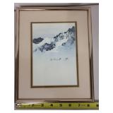 Set of 3 Framed Michael Atkinson Western Prints