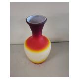 Imperial Peachblow Glass Vase Circa 1868 Style