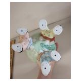 Vintage Chinese Porcelain Figure with Children Holding Peach