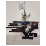T.A. CAD Designs Metal Abstract Wall Sculpture 33x29 Inches