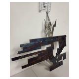 T.A. CAD Designs Metal Abstract Wall Sculpture 33x29 Inches
