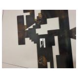 T.A. CAD Designs Metal Abstract Wall Sculpture 33x29 Inches