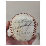 Lot of 2 Autographed Baseballs Official League and Genuine Chevrolet