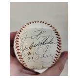 Lot of 2 Autographed Baseballs Official League and Genuine Chevrolet