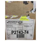 Progress Lighting Venetian Bronze 3-Light Vanity Fixture P2743-74