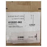 Generation Lighting One Light Mini-Pendant 4 Pack