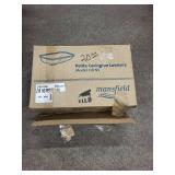 Mansfield Petite Covington Lavatory Sink Model 218 NS Biscuit Color