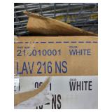 Mansfield 17 x 14 Oval Undercounter Vitreous China Lavatory Sink White