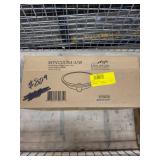 Mountain Plumbing Undermount Lavatory Sink 19.5x16x8 Inch Oval White