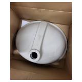 Mountain Plumbing Undermount Oval Lavatory Sink White 19.5x16x8