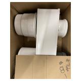 Assortment of Bronze Weatherstrips and Concentric Pipe Adaptors in Damaged Packaging