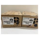 Set of 2 Progress Lighting P500078-009 Brushed Nickel Pendant Fixtures in Box