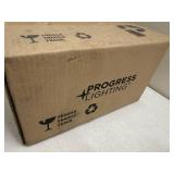 Set of 2 Progress Lighting P500078-009 Brushed Nickel Pendant Fixtures in Box