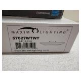 Lot of 3 LED Ceiling Light Fixtures - Lithonia, Halo, Maxim Lighting